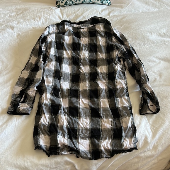 Victoria's Secret Women's Black and White Pajamas Nightgown - Picture 5 of 5